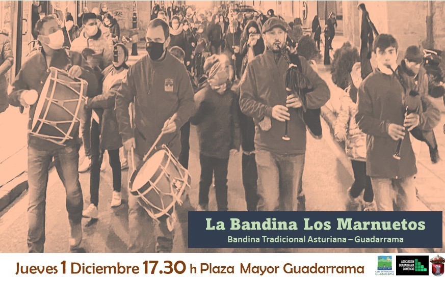 La bandina Los Marnuetos actuará en Guadarrama