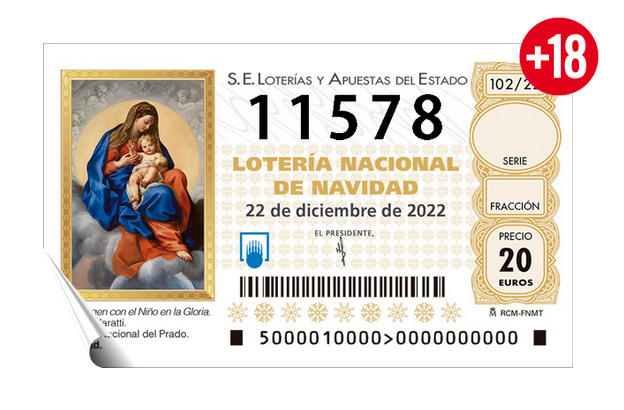 Número de la Lotería de Navidad de la Casa de Asturias en Guadarrama