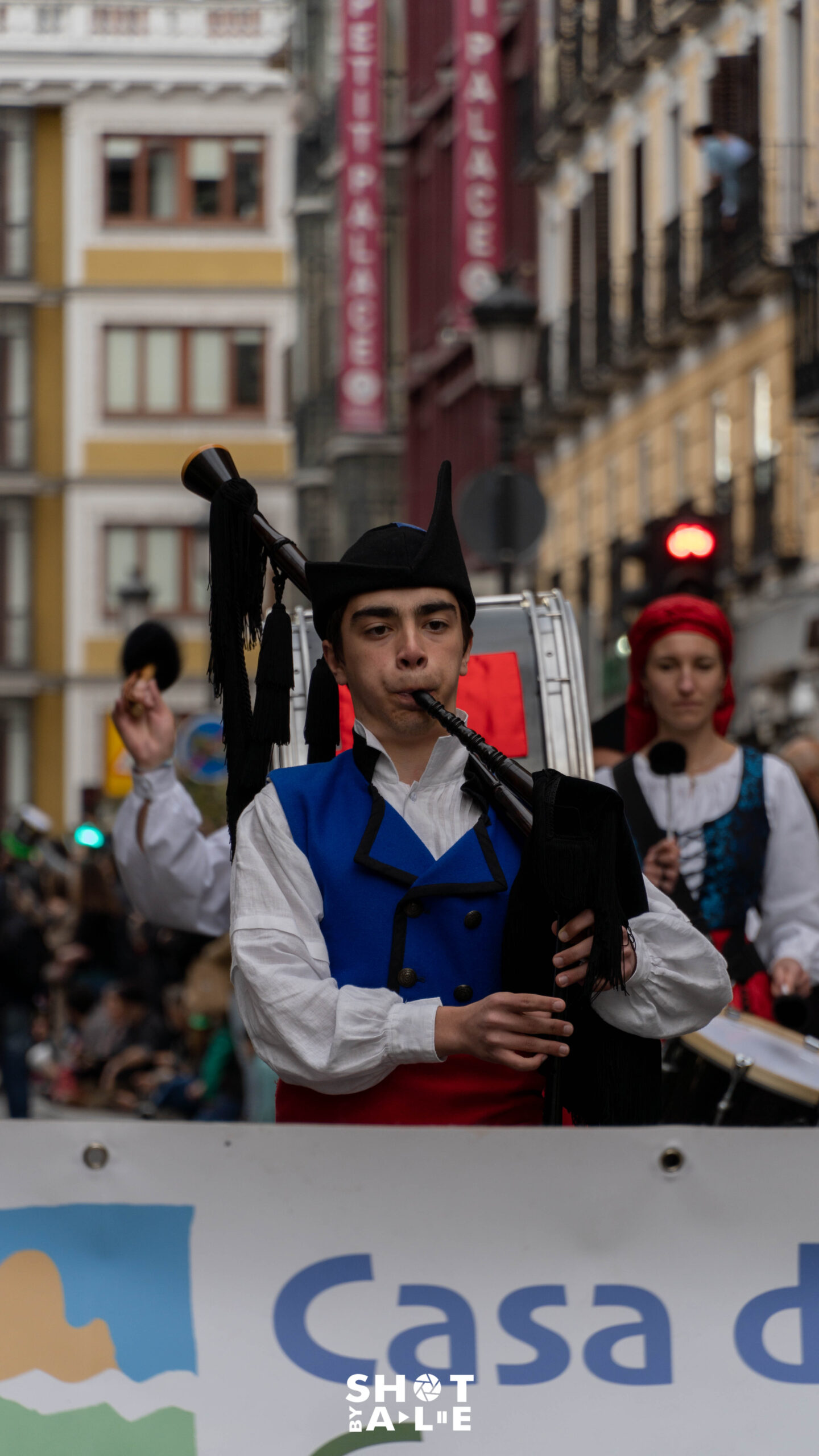 Desfile de San Patricio en Madrid de la Casa de Asturias en Guadarrama