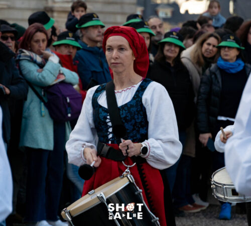 Desfile de San Patricio en Madrid de la Casa de Asturias en Guadarrama